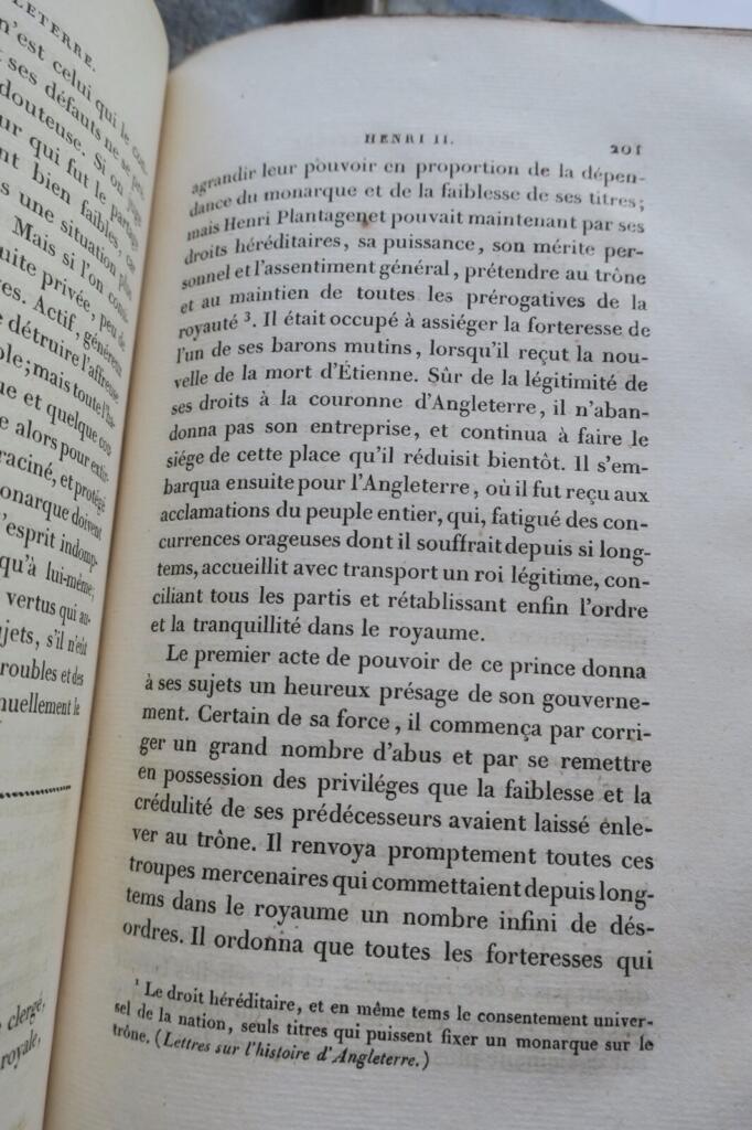 Angleterre GOLDSMITH Histoire d&rsquo;Angleterre 1825