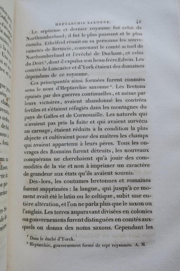Angleterre GOLDSMITH Histoire d’Angleterre 1825