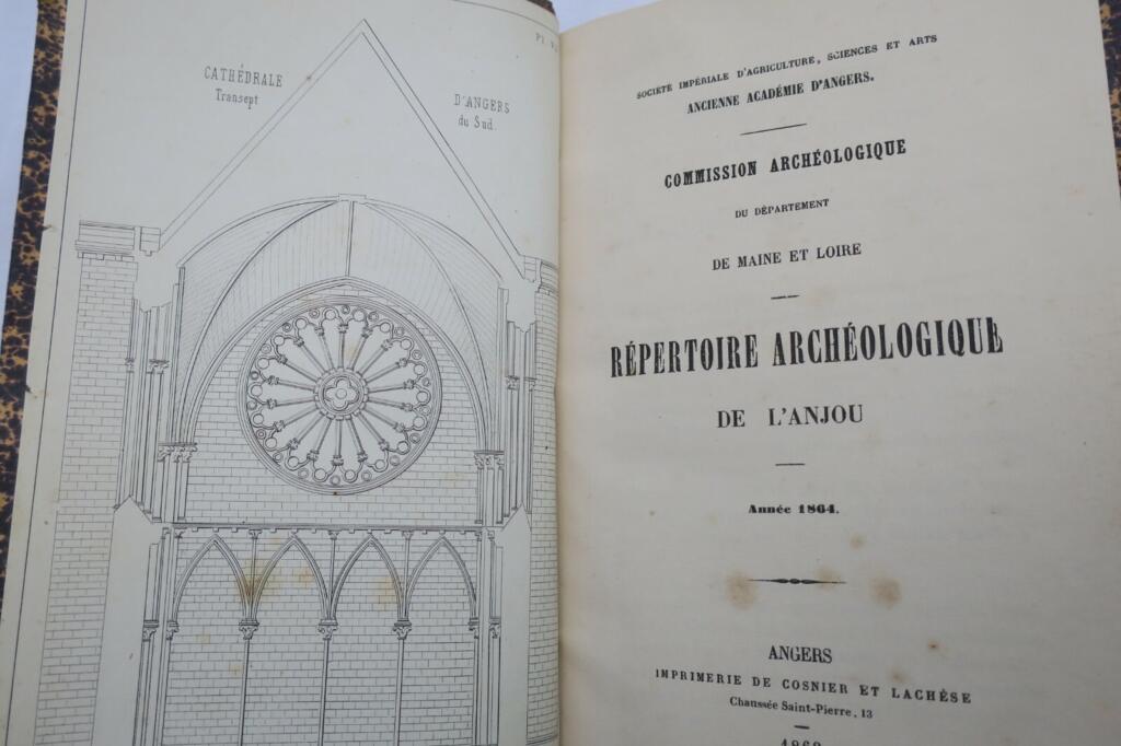 Geschichtliches und archäologisches Register von Anjou