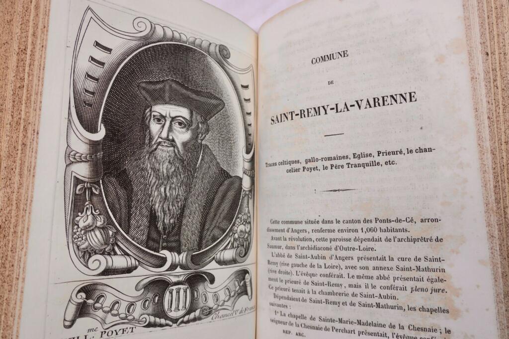 Geschichtliches und archäologisches Register von Anjou