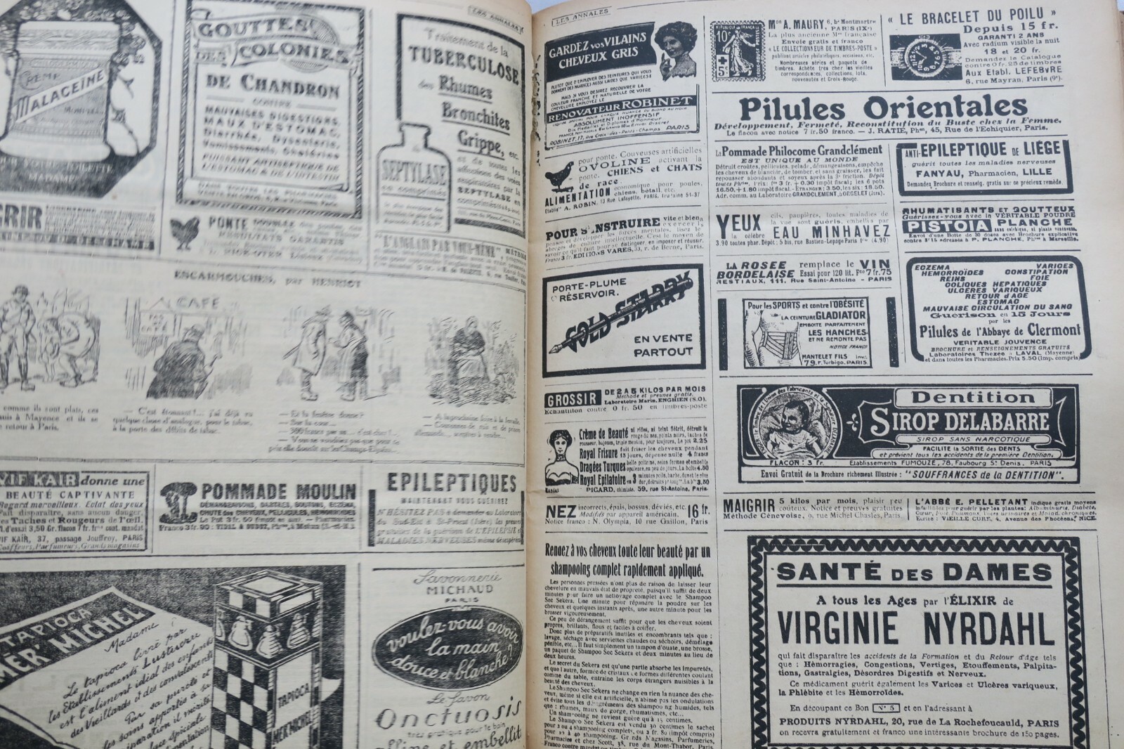 Politische und literarische Annalen von 1919<span class="lla-card-orig-wrap"><span class="lla-card-orig">❦ ANNALES POLITIQUES ET LITTERAIRES 1919 1 er semestre</span></span> - La Librairie Antique