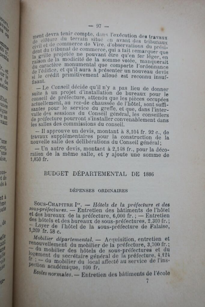 Annuaire administratif du département du Calvados 1886