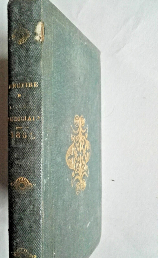 Jahrbuch des kaiserlichen Gerichts in Paris, 1862