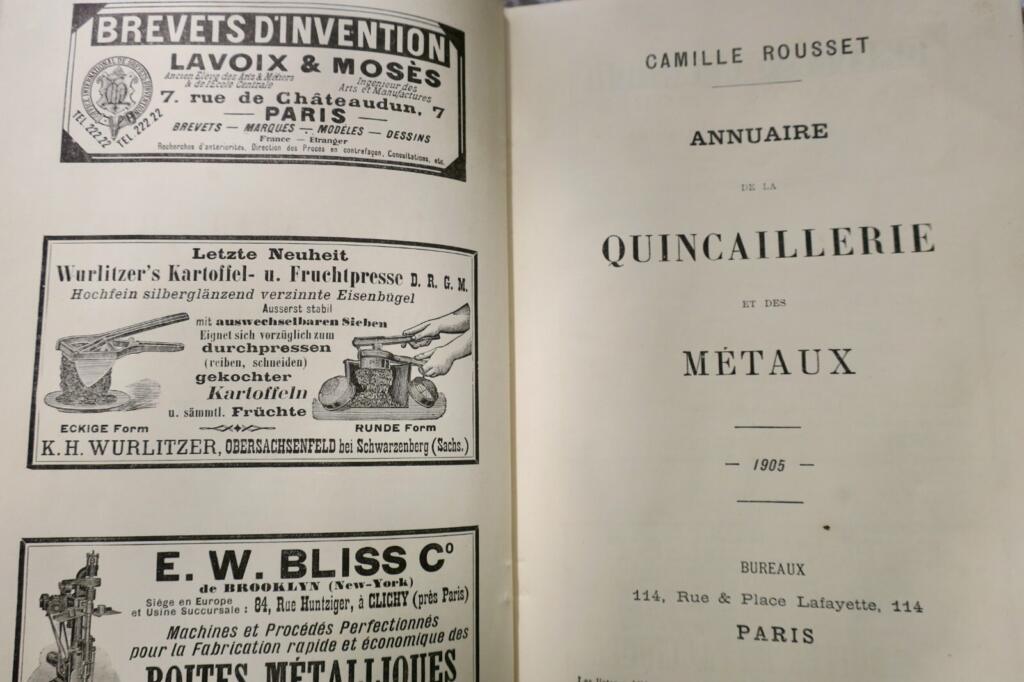 Directory of Hardware and Metals