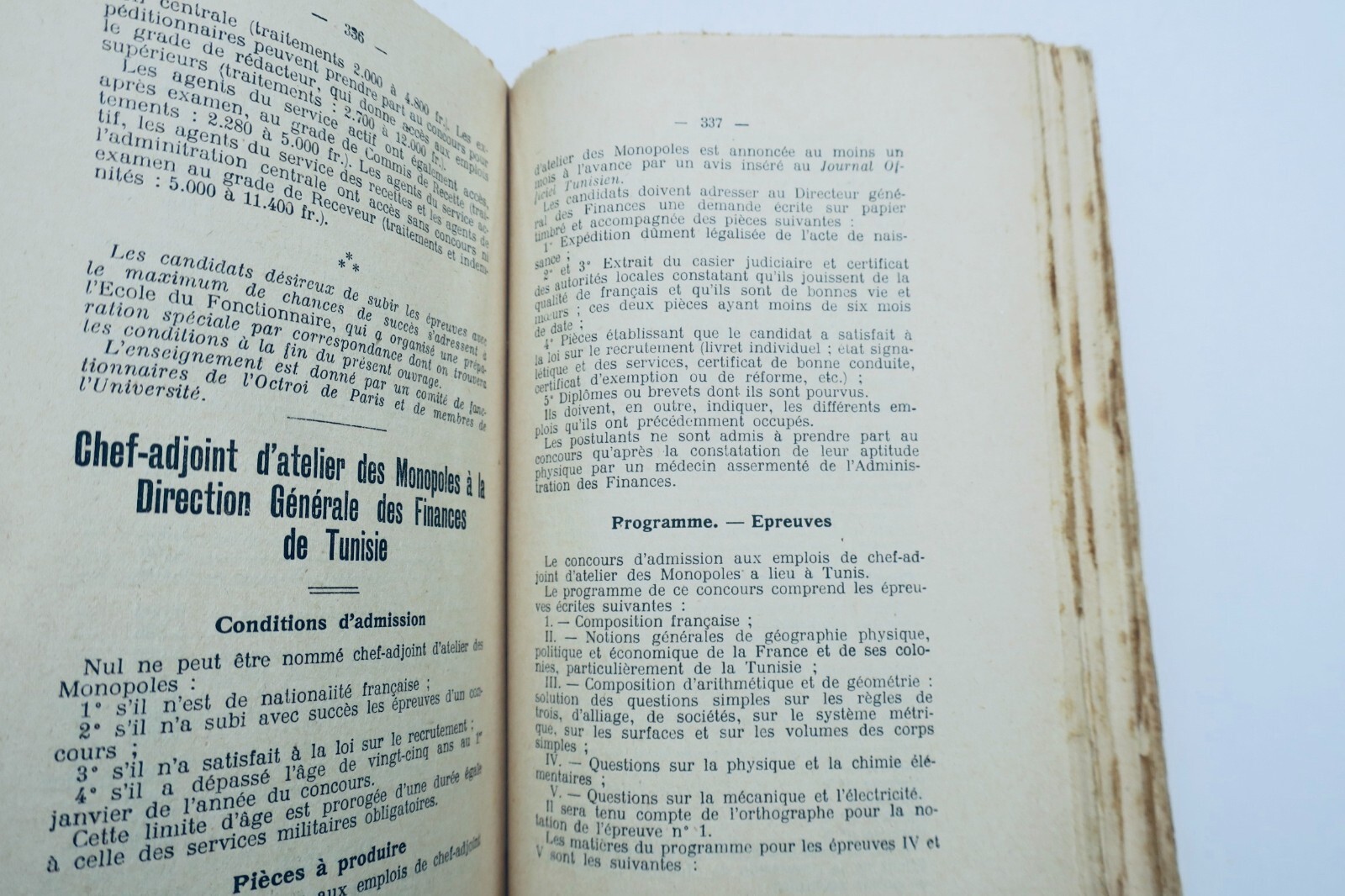 Administrative career directory for 1916 - Image 6