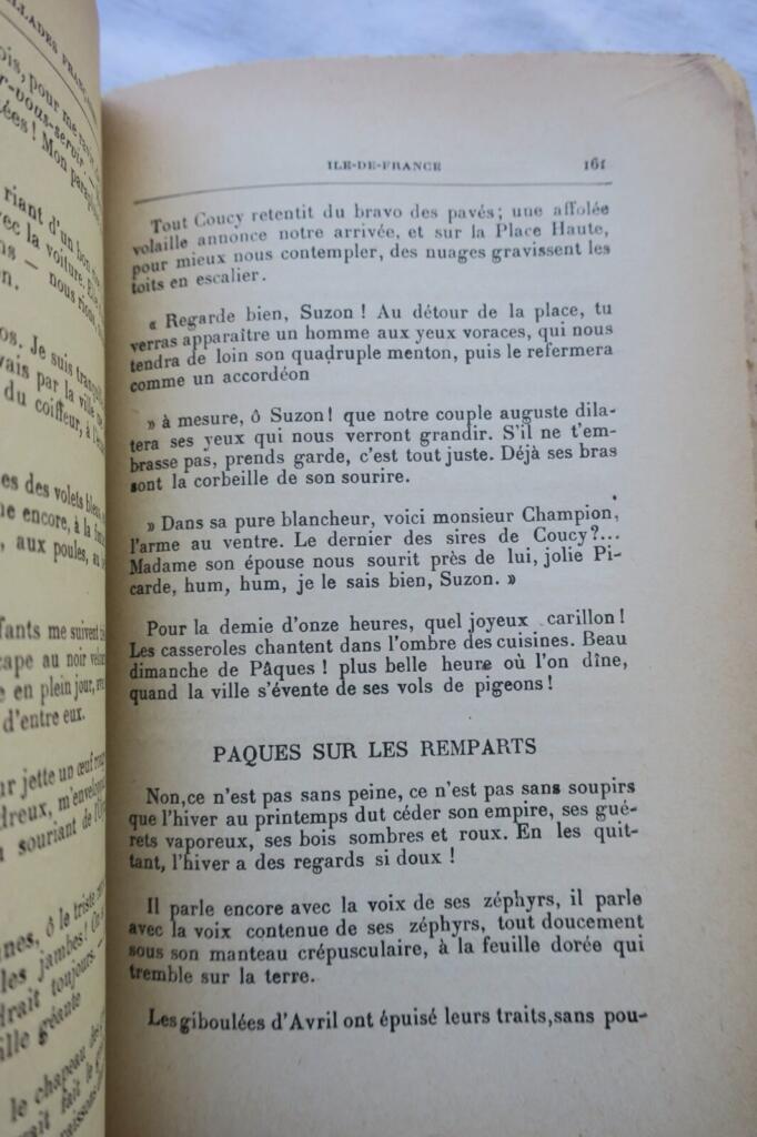French Ballads Anthology with Author Dedication