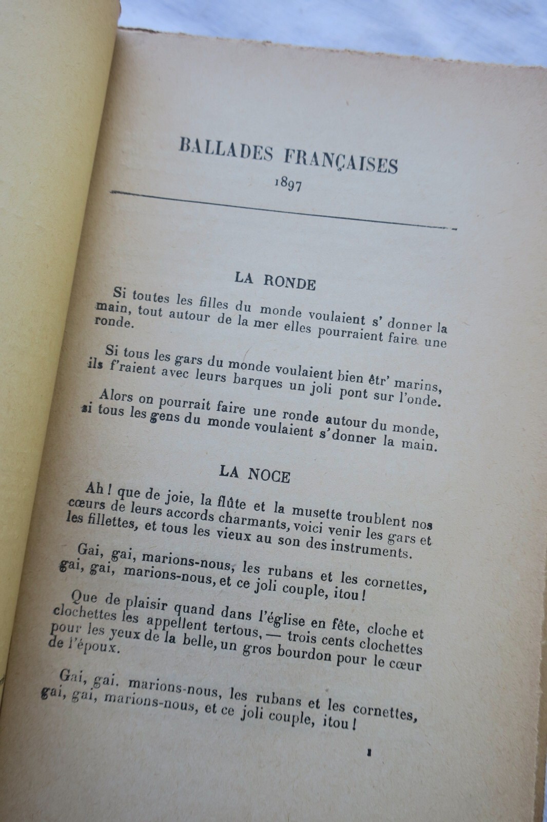 ANTHOLOGIE DES BALLADES FRANCAISES + dédicace – Image 3