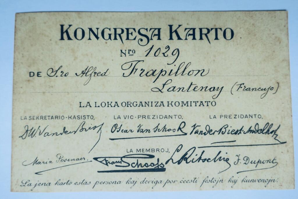 Antwerp 1911 Esperanto Congress