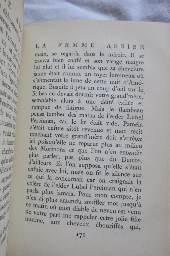 The Seated Woman - First Edition