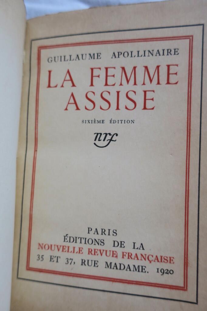 The Seated Woman - First Edition