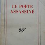 APOLLINAIRE Le poète assassiné EO - La Librairie Antique