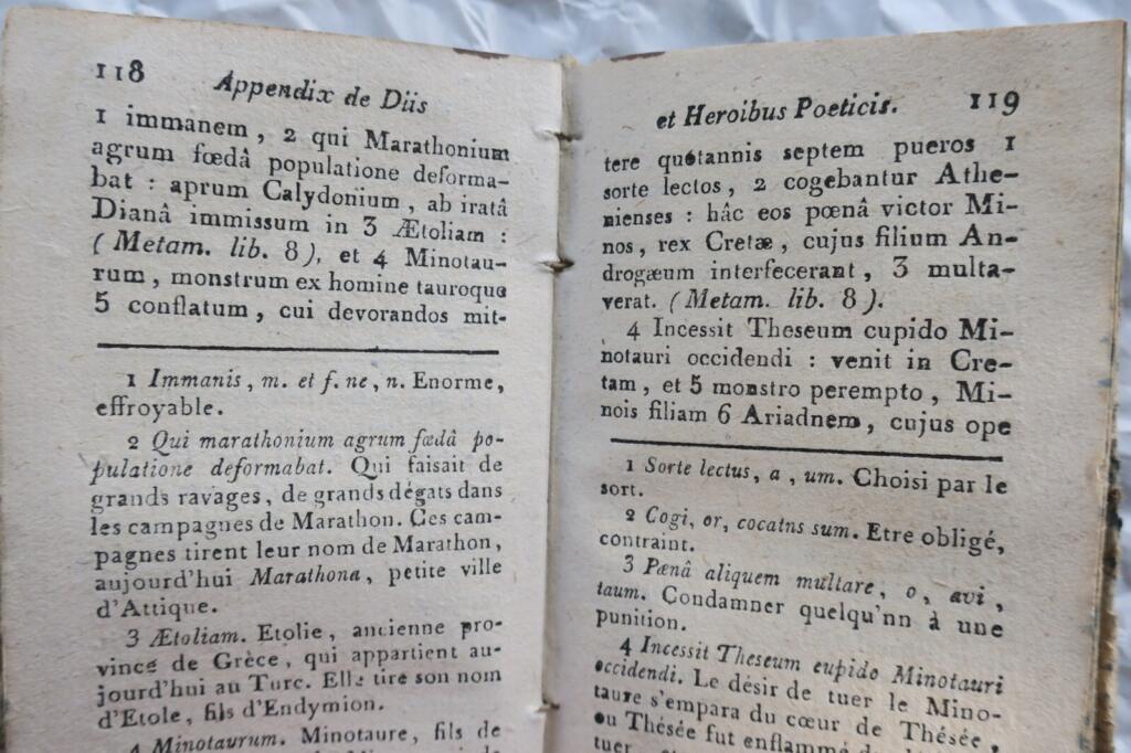 appendix de diis et heroibus 1810