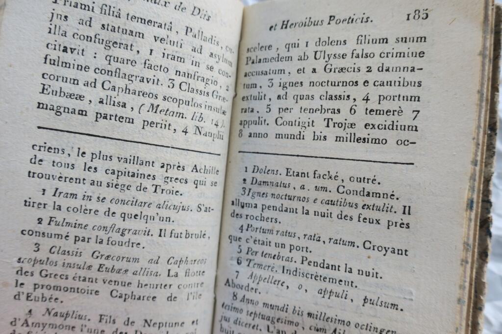 appendix de diis et heroibus 1810