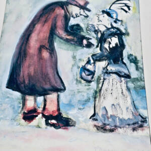 Aquarelle T. Balachowsky 1950