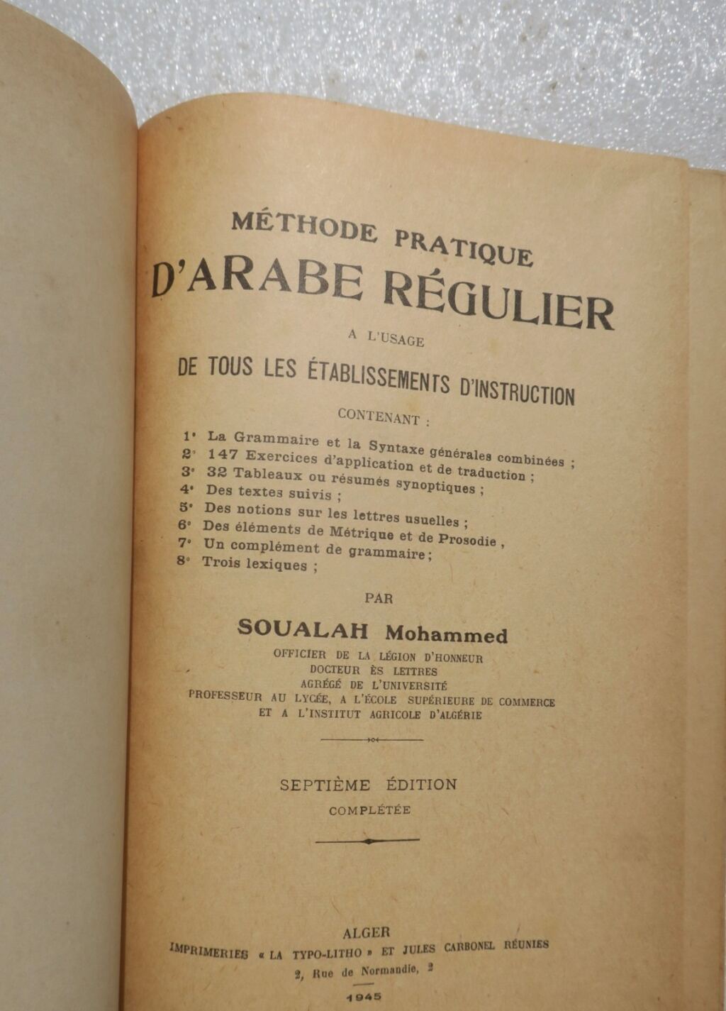 Practical Method of Standard Arabic