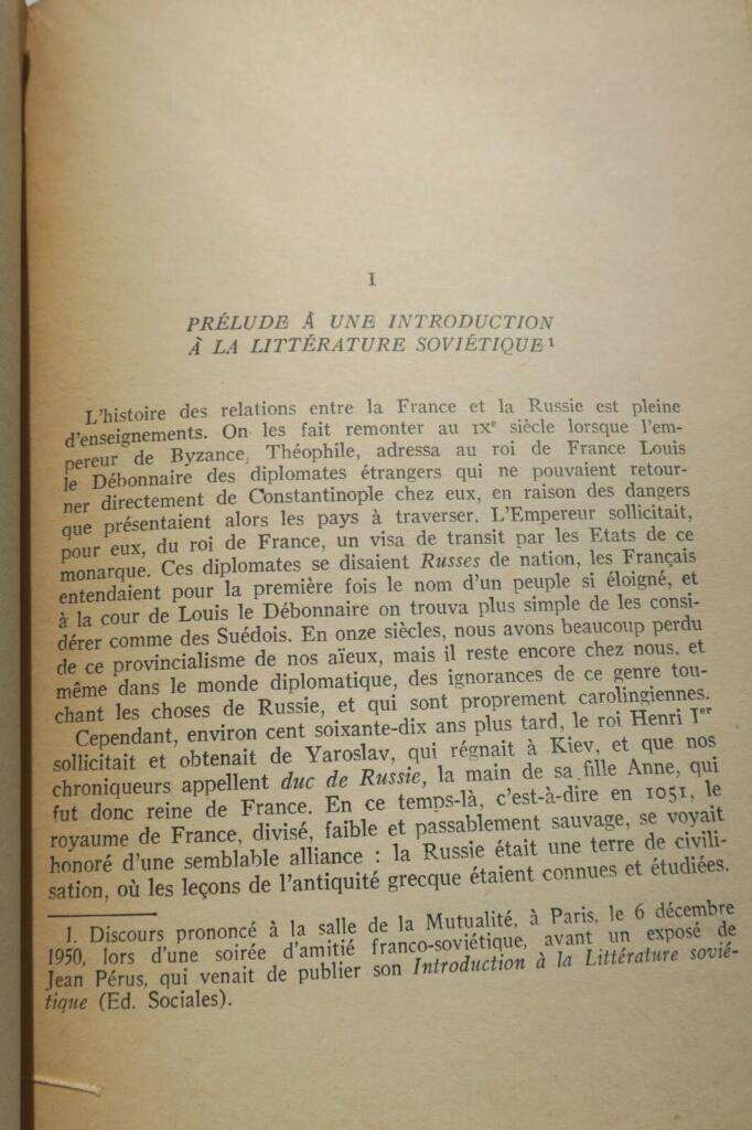 Sowjetische Literatur von Aragon