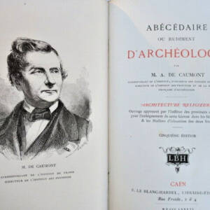 Archéologie Abécédaire ou rudiment d'archéologie 1886