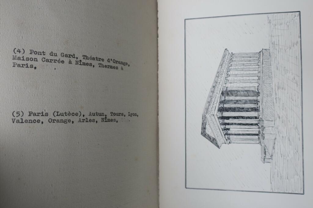 Unique edition on French architecture