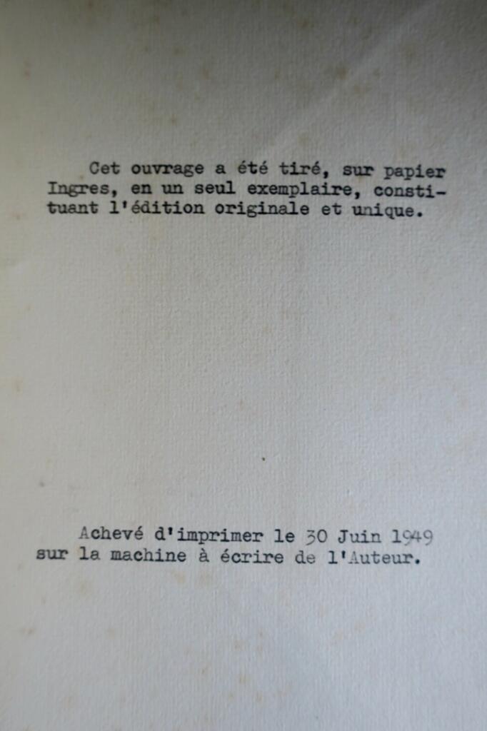 Architecture notebook and rational theory, 1949