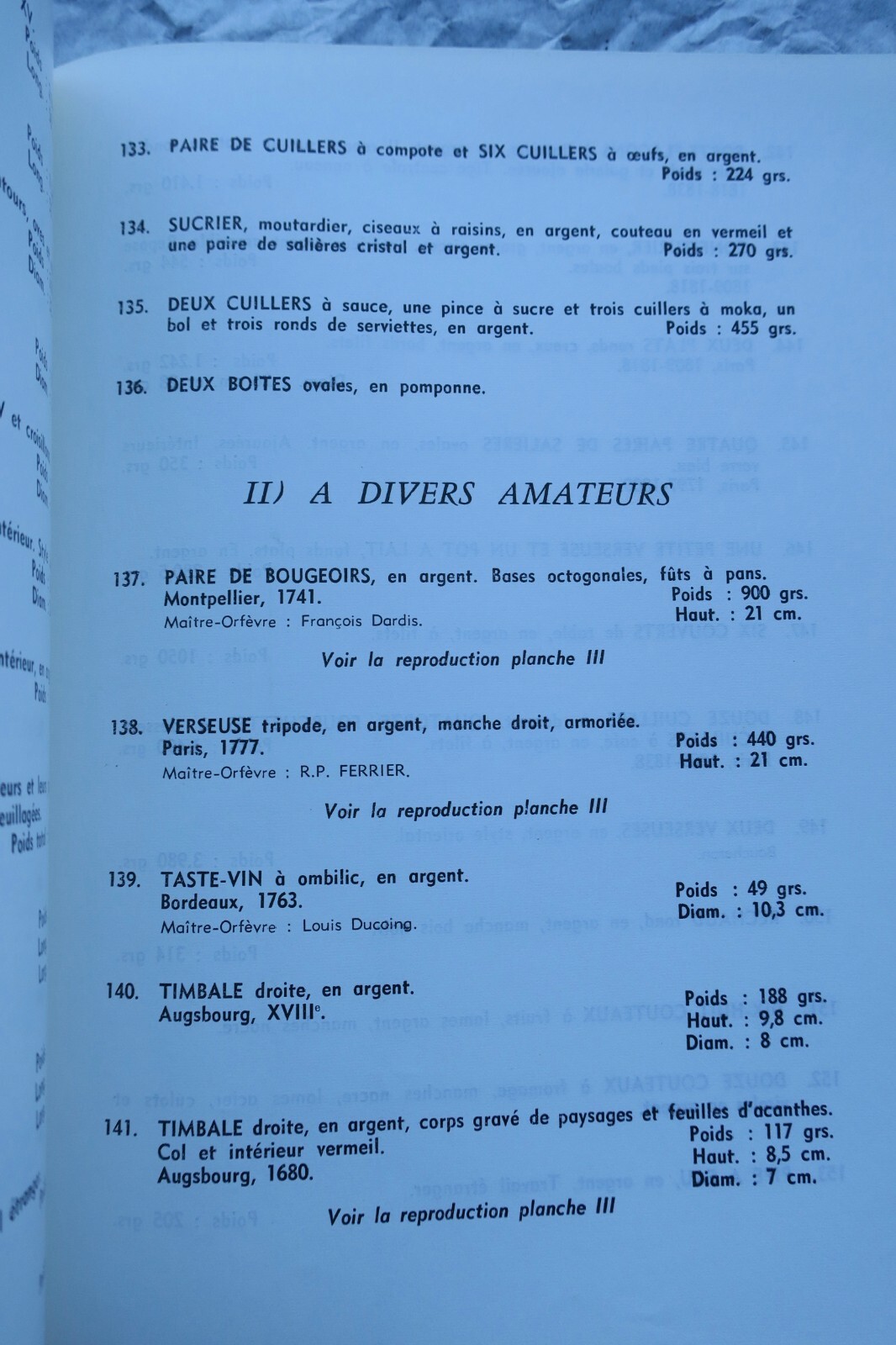 Auktion von Silber des 18. und 19. Jahrhunderts - Image 3