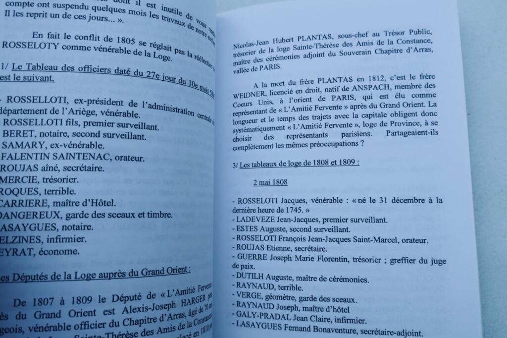 Freemasonry history in Ariège region
