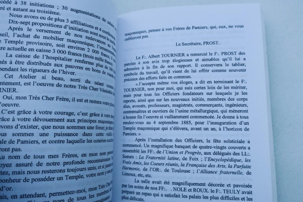 Freemasonry history in Ariège region