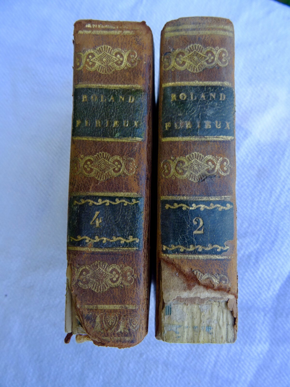 叙事詩の古典作品<span class="lla-card-orig-wrap"><span class="lla-card-orig">❦ ARIOSTE. Roland Furieux 1824 Comte de Tressan</span></span> - La Librairie Antique