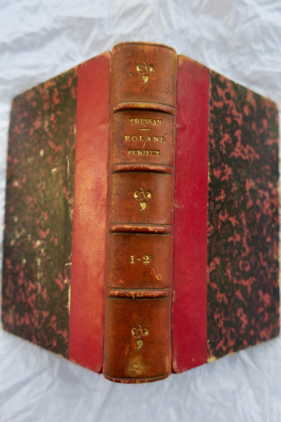 怒りと冒険の古典的物語<span class="lla-card-orig-wrap"><span class="lla-card-orig">❦ ARIOSTE TRESSAN ROLAND FURIEUX 1846</span></span> - La Librairie Antique