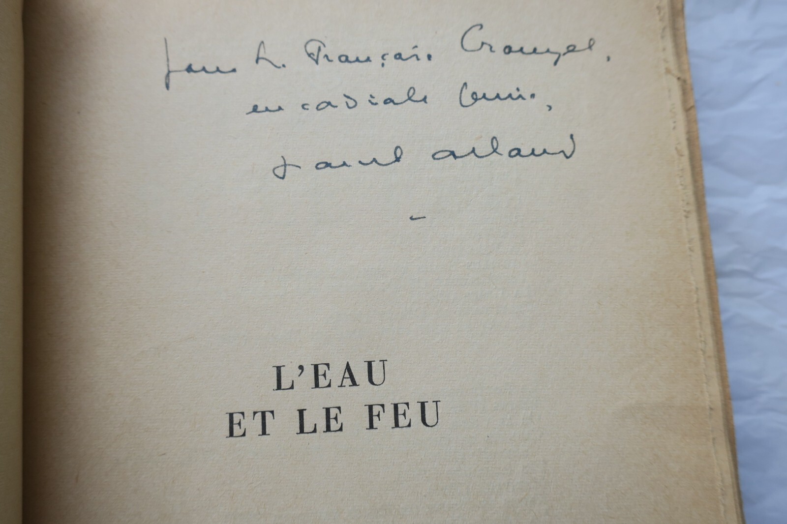 Water and Fire: Rare Marcel Arland Short Stories - Image 3