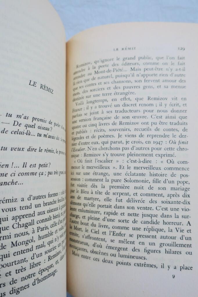 Letters exploring French literary figures