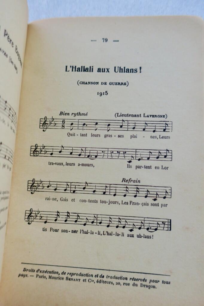 Military Songs and Popular Chants (1200-1916)
