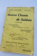 Armée Autres Chants de soldats (1200-1916) Chansons populaires, chants militaire – Image 8
