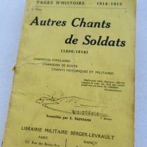 Armée Autres Chants de soldats (1200-1916) Chansons populaires, chants militaire