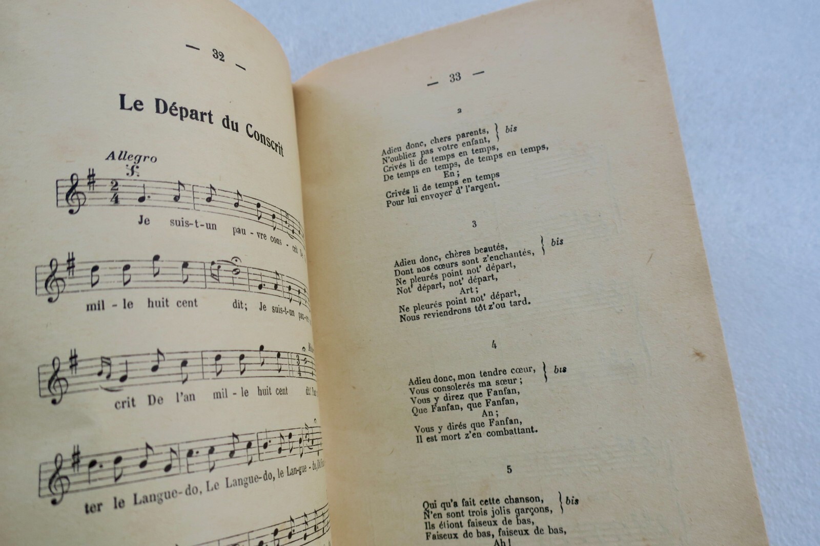 Armée Autres Chants de soldats (1200-1916) Chansons populaires, chants militaire – Image 4