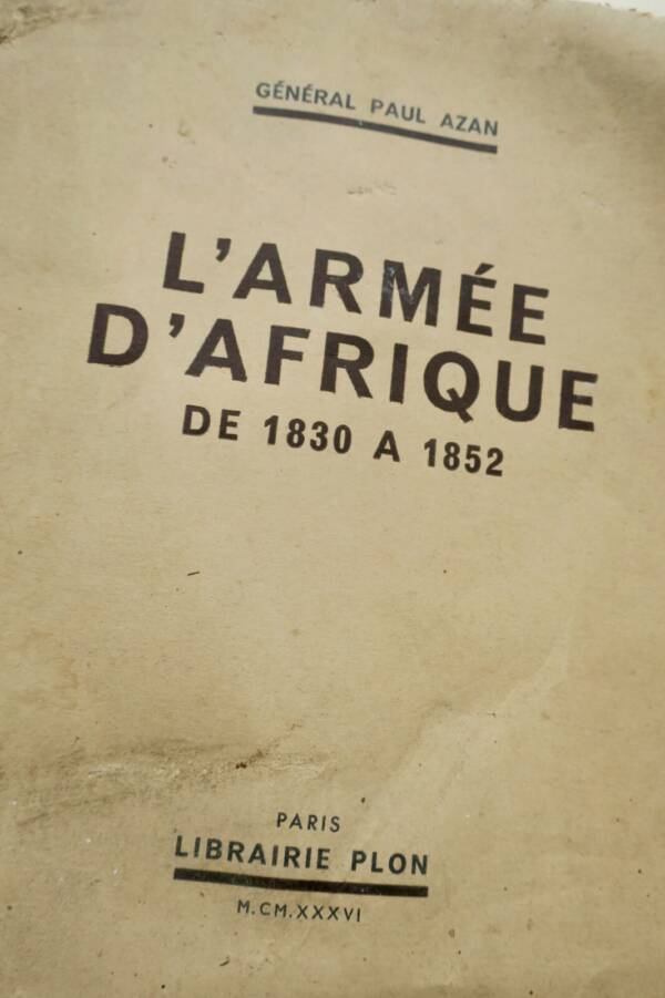 Armée d'Afrique de 1830 à 1852
