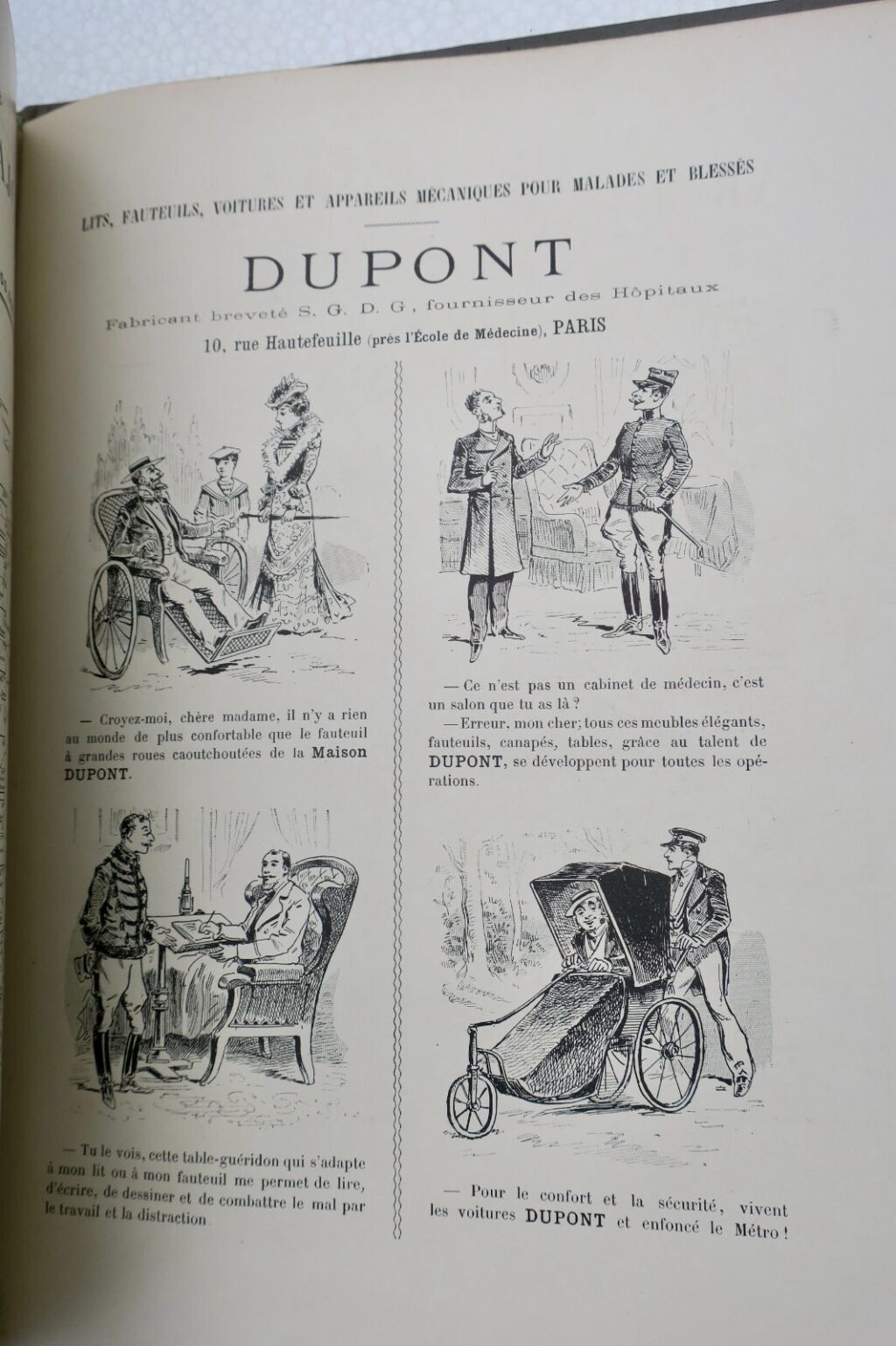 Französisches Armeejahrbuch 1901 mit Widmung