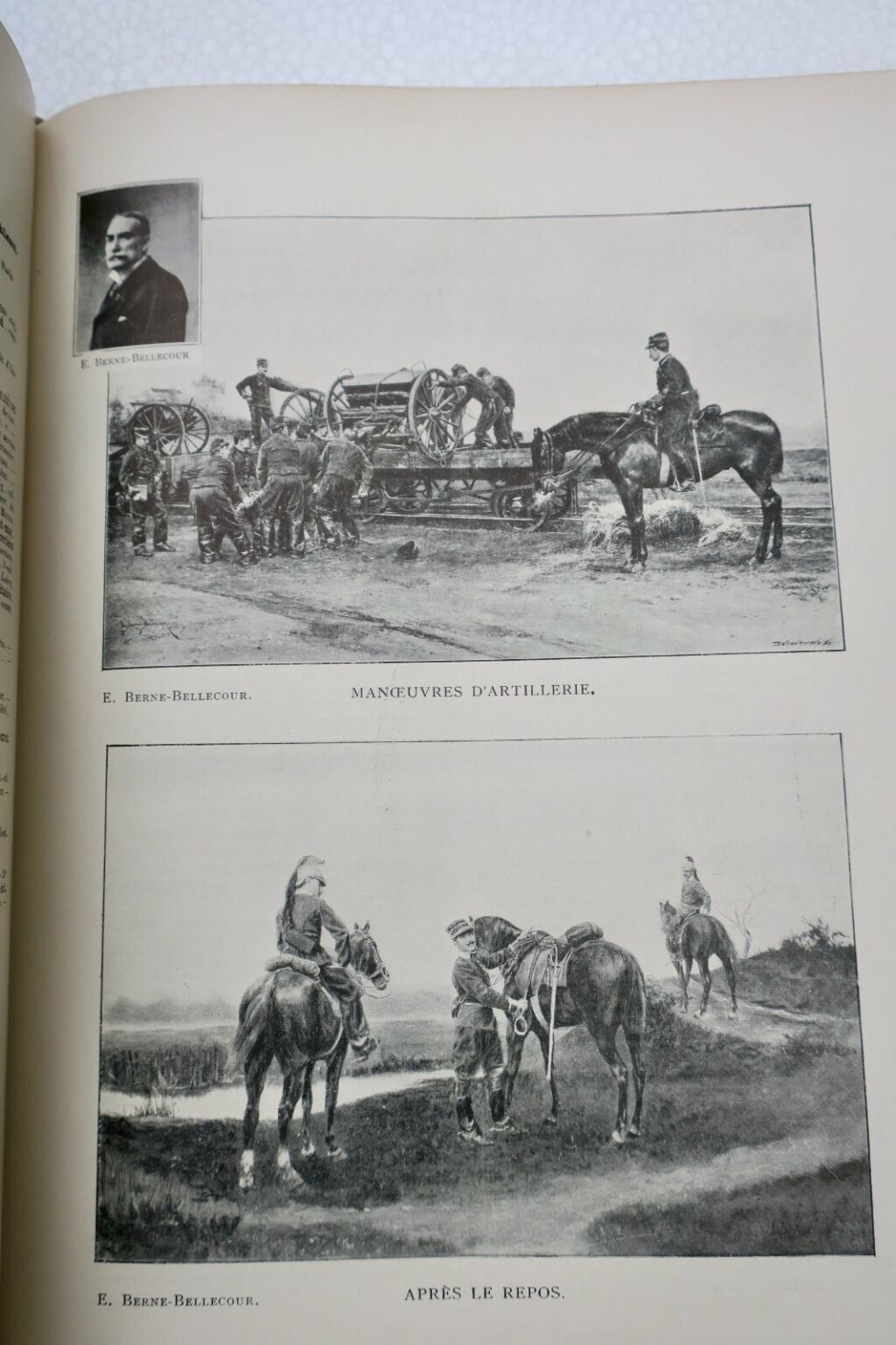 Französisches Armeejahrbuch 1901 mit Widmung