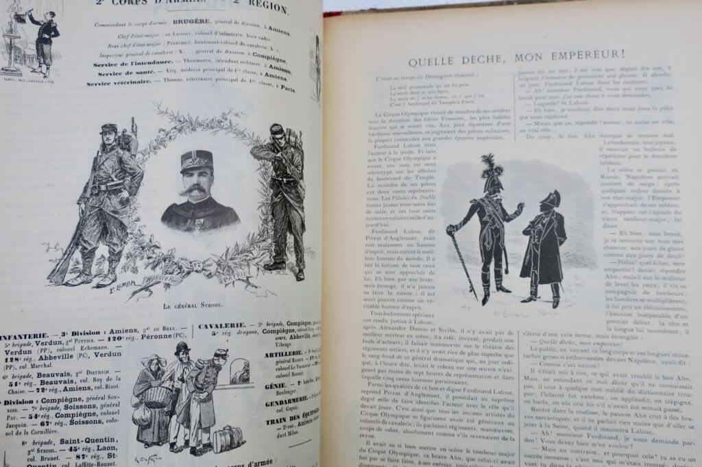 French Army Yearbook Album 1898