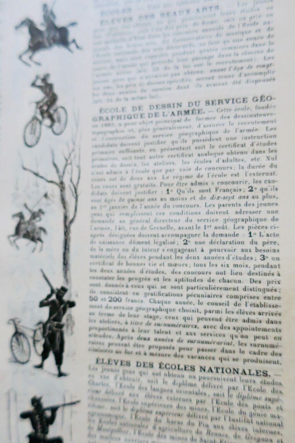 ARMEE FRANCAISE ALBUM ANNUAIRE ANNEE 1898 + dédicace