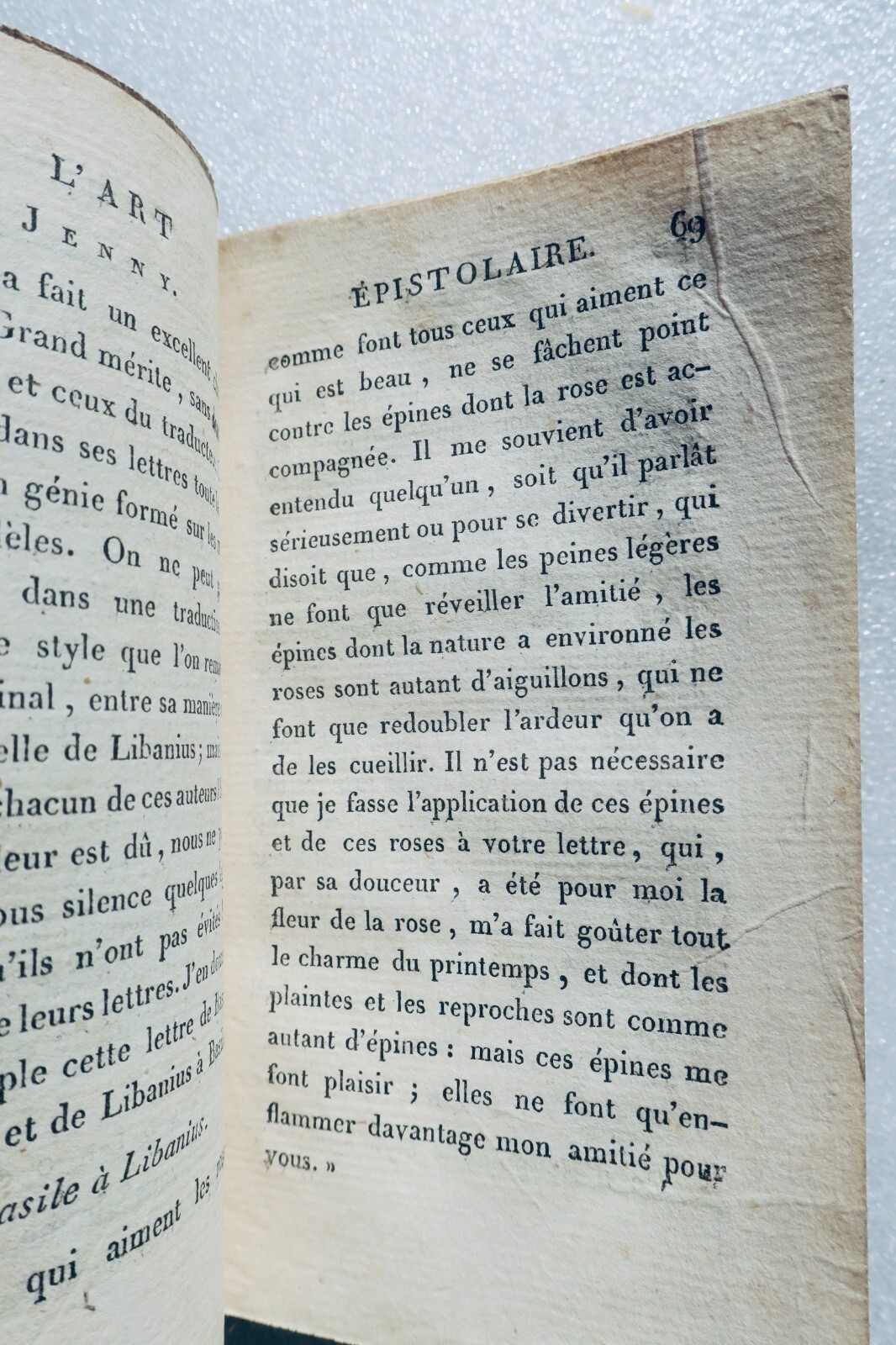 ART EPISTOLAIRE OU DIALOGUES SUR LA MANIERE DE BIEN ECRIRE 1802 – Image 4