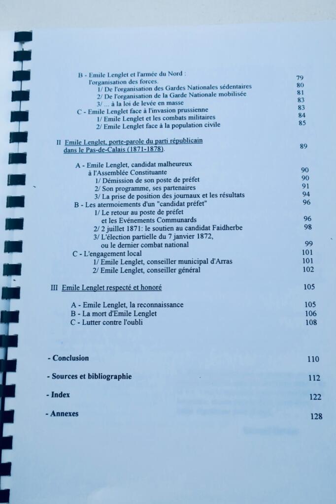 Biographical study of Émile Lenglet