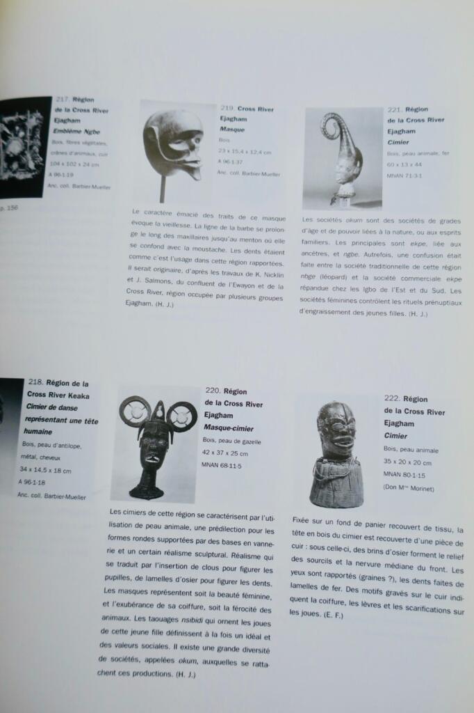 ARTS DU NIGERIA. Collection du musée des Arts d’Afrique et d’Océanie