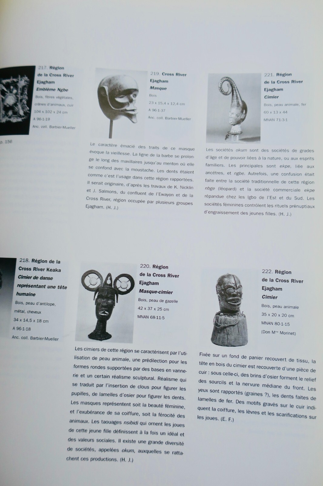 ナイジェリア美術：博物館コレクション<span class="lla-card-orig-wrap"><span class="lla-card-orig">❦ ARTS DU NIGERIA. Collection du musée des Arts d’Afrique et d’Océanie</span></span> - La Librairie Antique