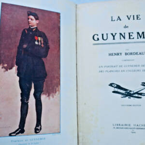 As aviation BORDEAUX Henry VIE HEROIQUE DE GUYNEMER 1918