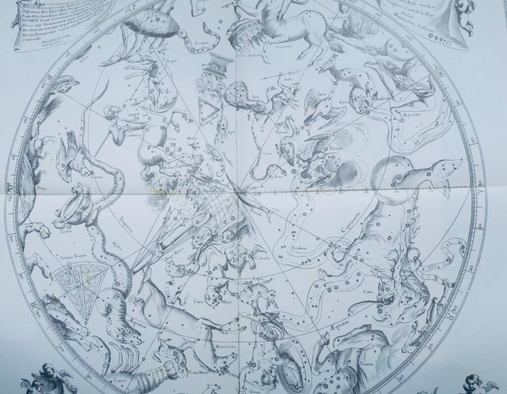 ATLAS DU CIEL ÉTOILÉ 1981 EN LANGUE RUSSE