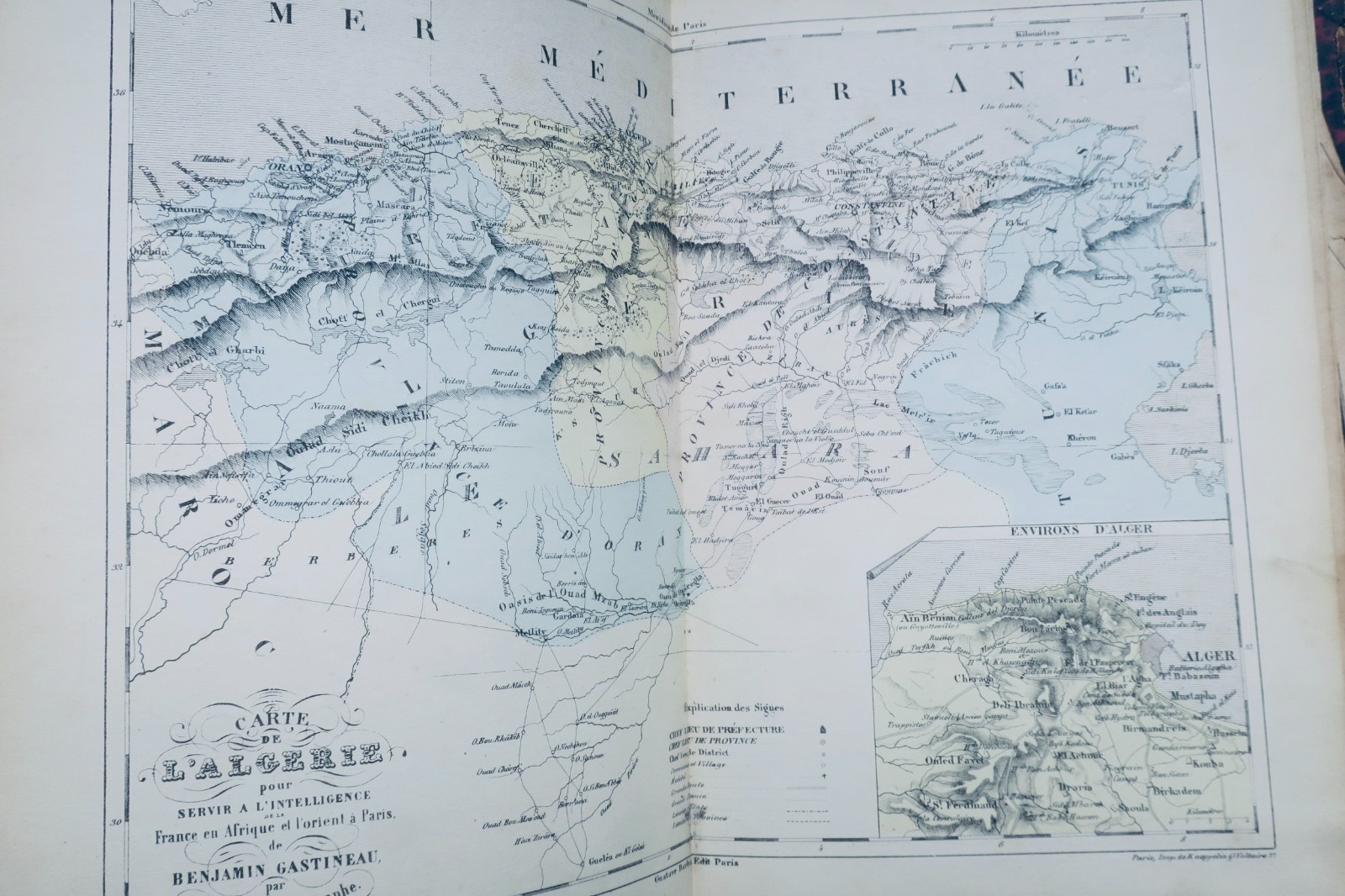 atlas DUFOUR La France Illustrée 92 cartes circa 1850 – Image 9