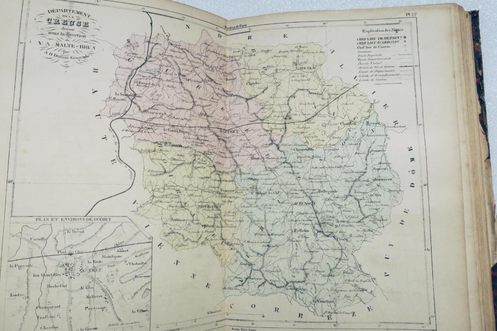 atlas DUFOUR La France Illustrée 92 cartes circa 1850