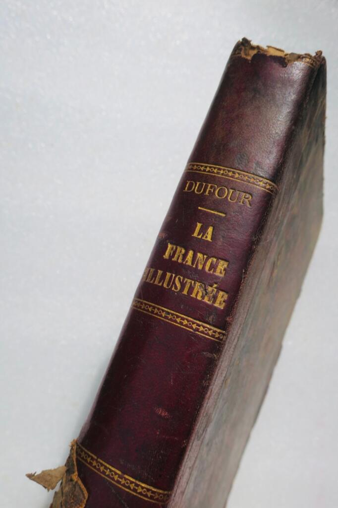 Illustrierter Atlas von Frankreich mit 92 Karten
