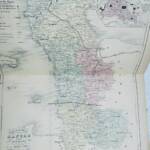 Atlas DUFOUR La France Illustrée 92 Carte Circa 1850