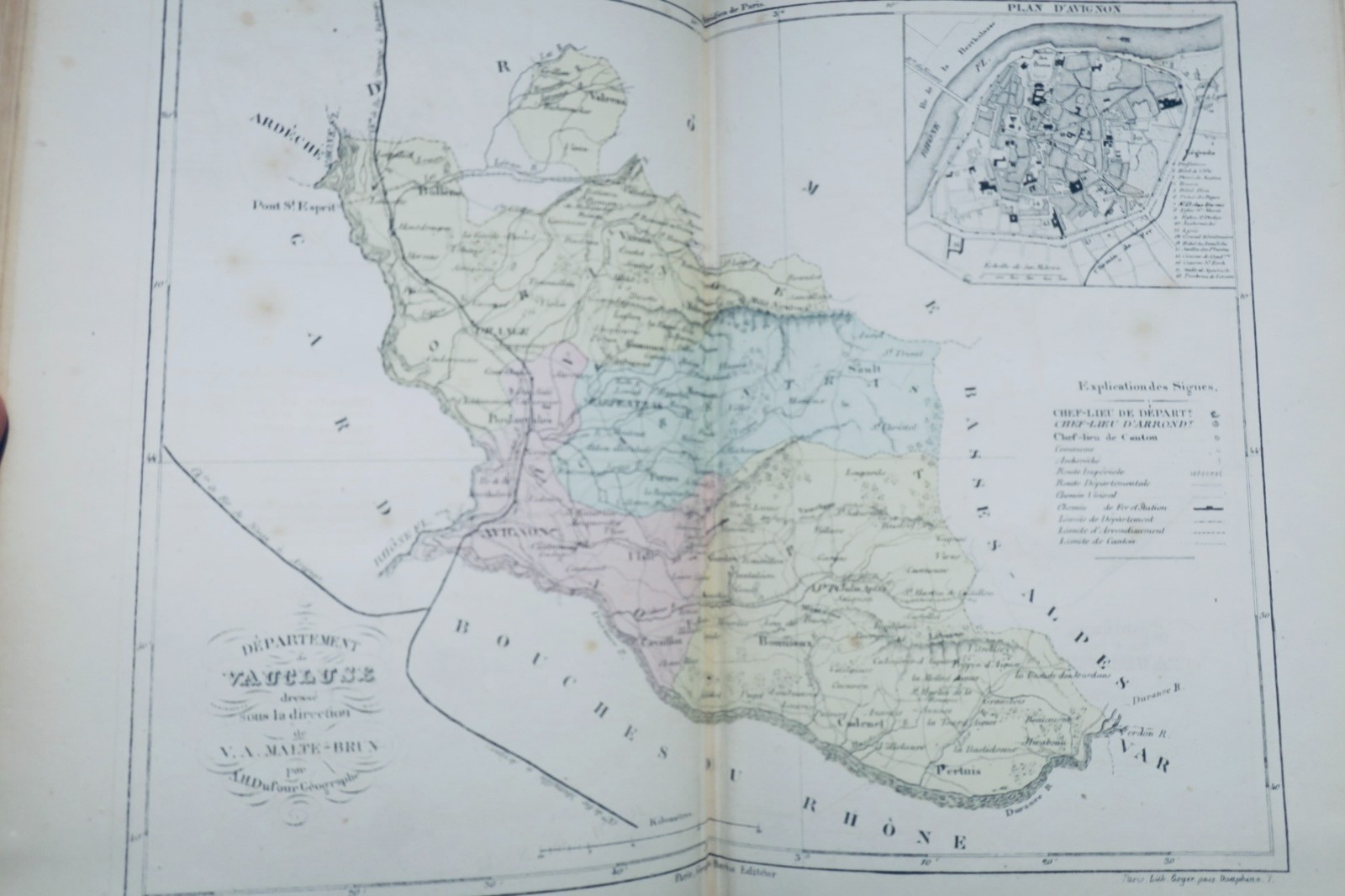 atlas DUFOUR La France Illustrée 92 cartes circa 1850 – Image 5